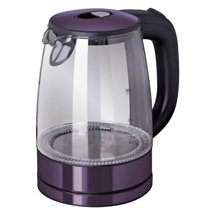 BerlingerHaus - Vattenkokare 1,7 l 2200W/230V rostfritt stål/lila