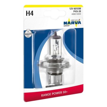Bilglödlampa H4 P43t-38/60/55W/12V - Narva 48861RPNVAB1