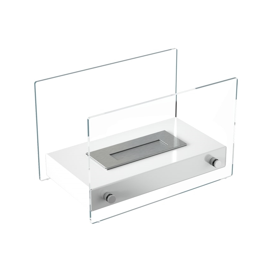 Kratki - BIO-kamin 25,2x39 cm 1 kW vit