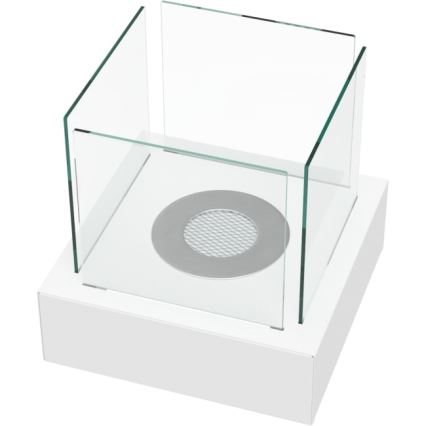 Kratki - BIO-eldstad 30,3x30 cm 1 kW vit