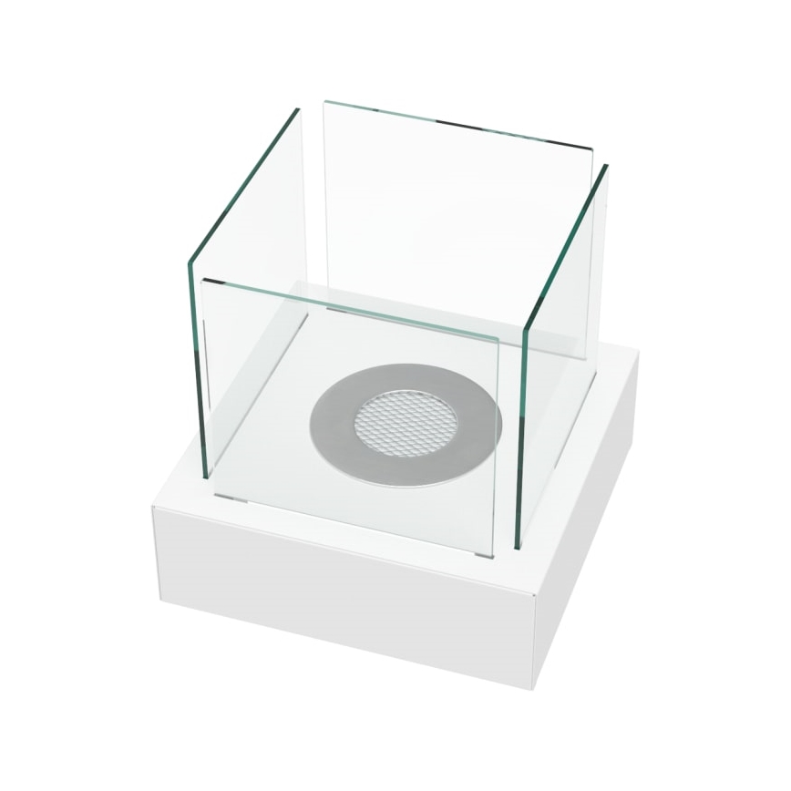 Kratki - BIO-eldstad 30,3x30 cm 1 kW vit