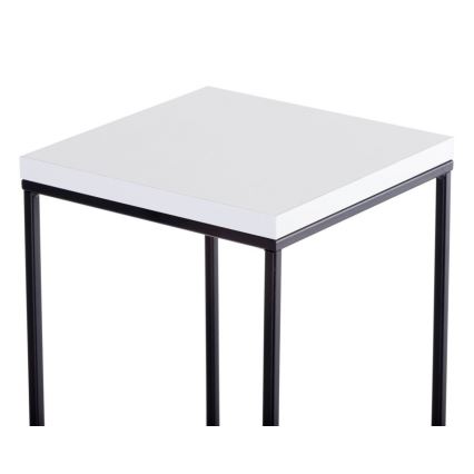 Blomsterställ BASICLOFT 40x24 vit/svart