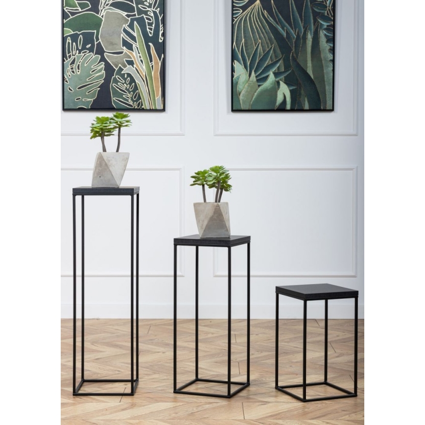 Blomsterställ BASICLOFT 40x24 svart