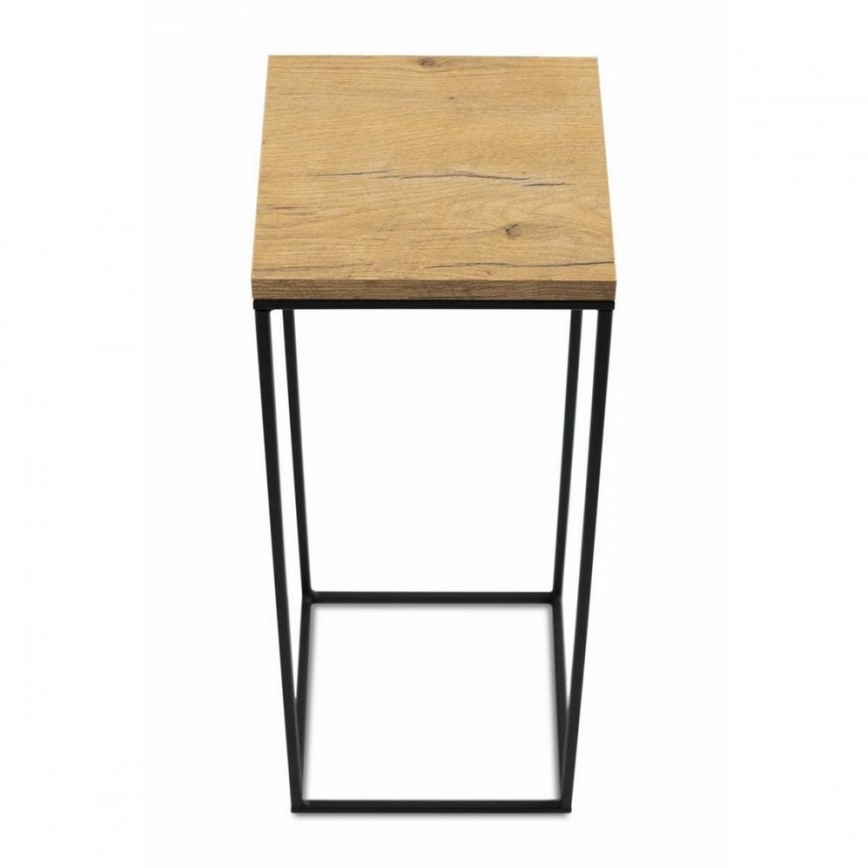 Blomsterställ BASICLOFT 60x24 svart/brun