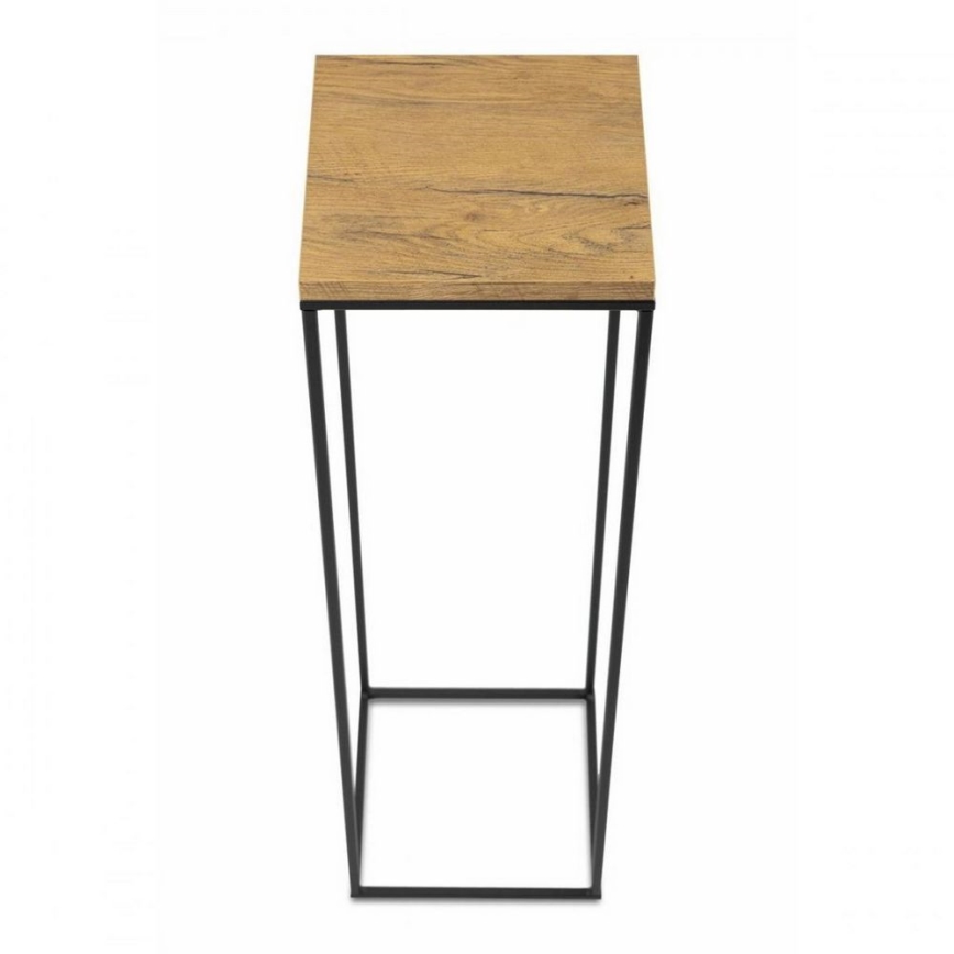 Blomsterställ BASICLOFT 80x24 svart/brun