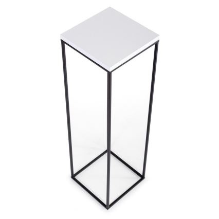 Blomsterställ BASICLOFT 80x24 svart/vit