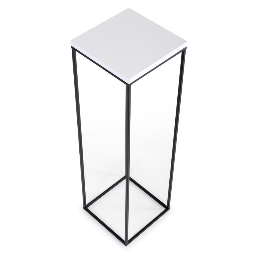 Blomsterställ BASICLOFT 80x24 svart/vit