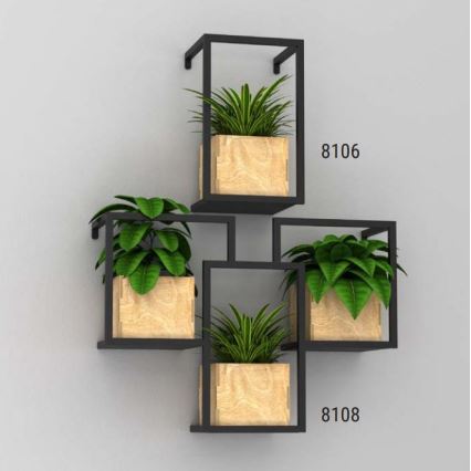 Blomkruka för vägg 30x18 cm