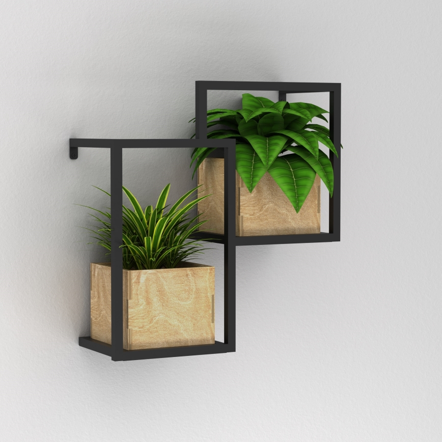 Blomkruka för vägg 38x35,5 cm