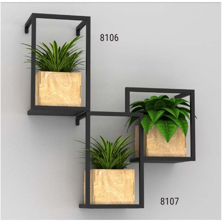 Blomkruka för vägg 38x35,5 cm