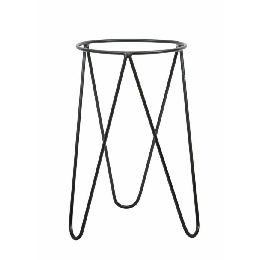 Blomkruka stativ LOFT 50x30 cm svart