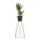 Blomkruka stativ TRIANGL 90x50 cm guld