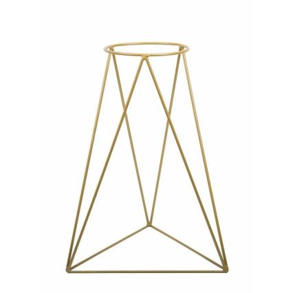 Blomkruka stativ TRIANGL 90x50 cm guld