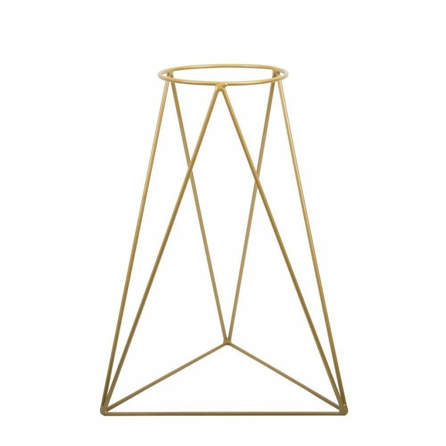 Blomkruka stativ TRIANGL 90x50 cm guld