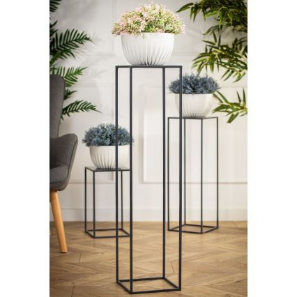 Blomställ 100x24 cm antracit