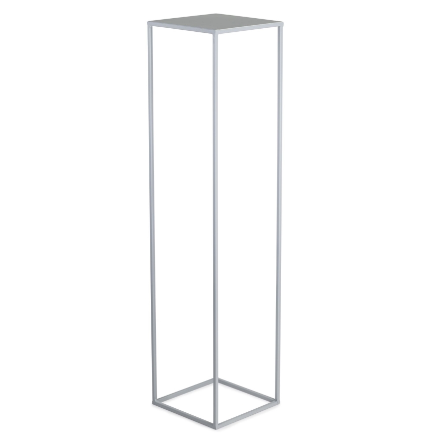 Blomställ 100x24 cm grå