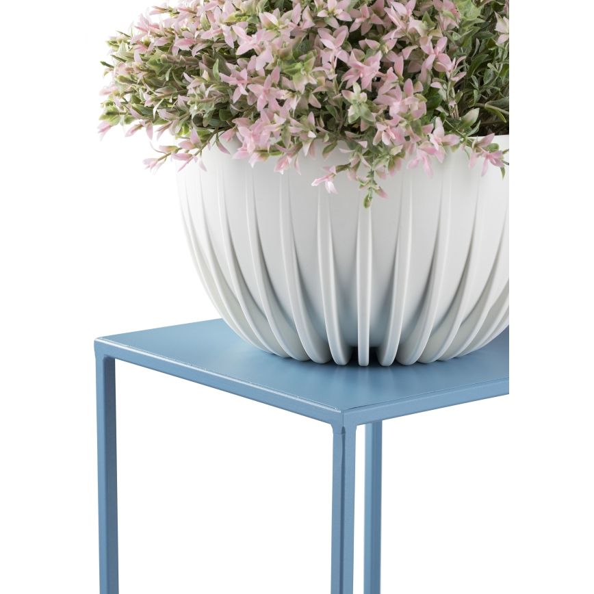 Blomställ 40x24 cm blå