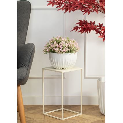 Blomställ 40x24 cm grädde