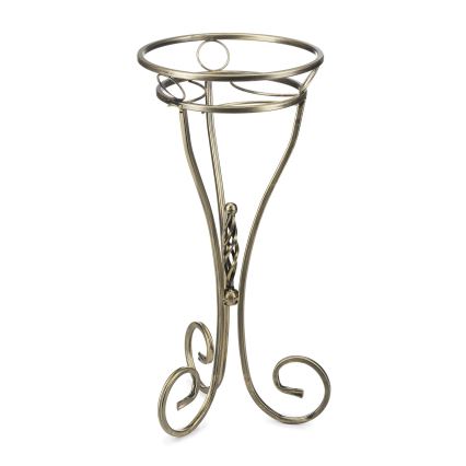 Blomställ 60x28 cm guld