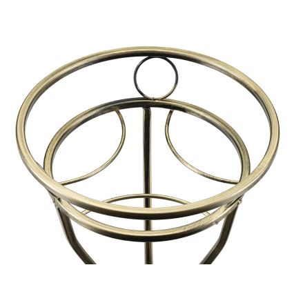 Blomställ 60x28 cm guld