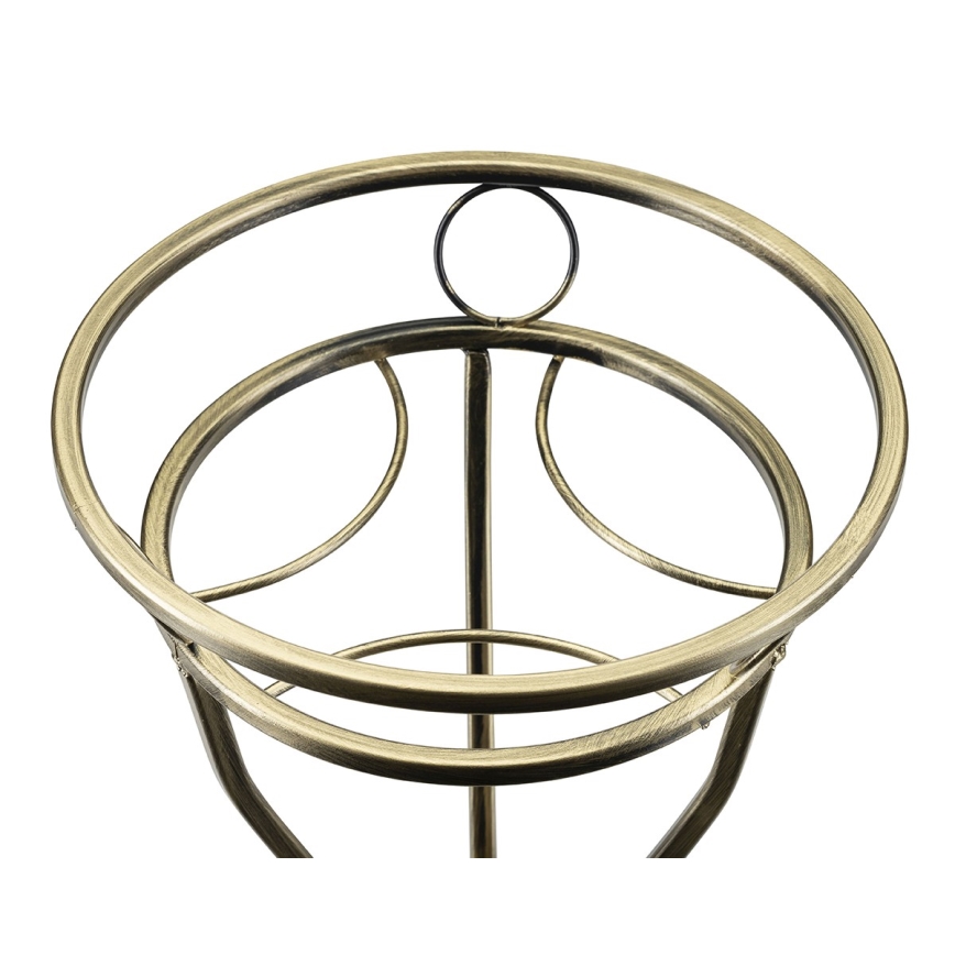 Blomställ 60x28 cm guld