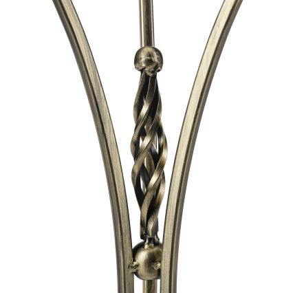 Blomställ 60x28 cm guld