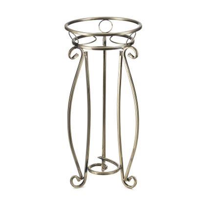 Blomställ 62x28 cm guld