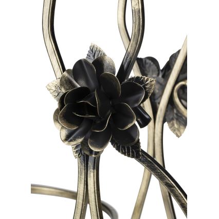 Blomställ 64x54 cm guld