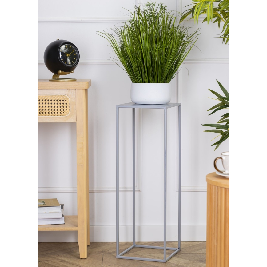 Blomställ 70x24 cm grå