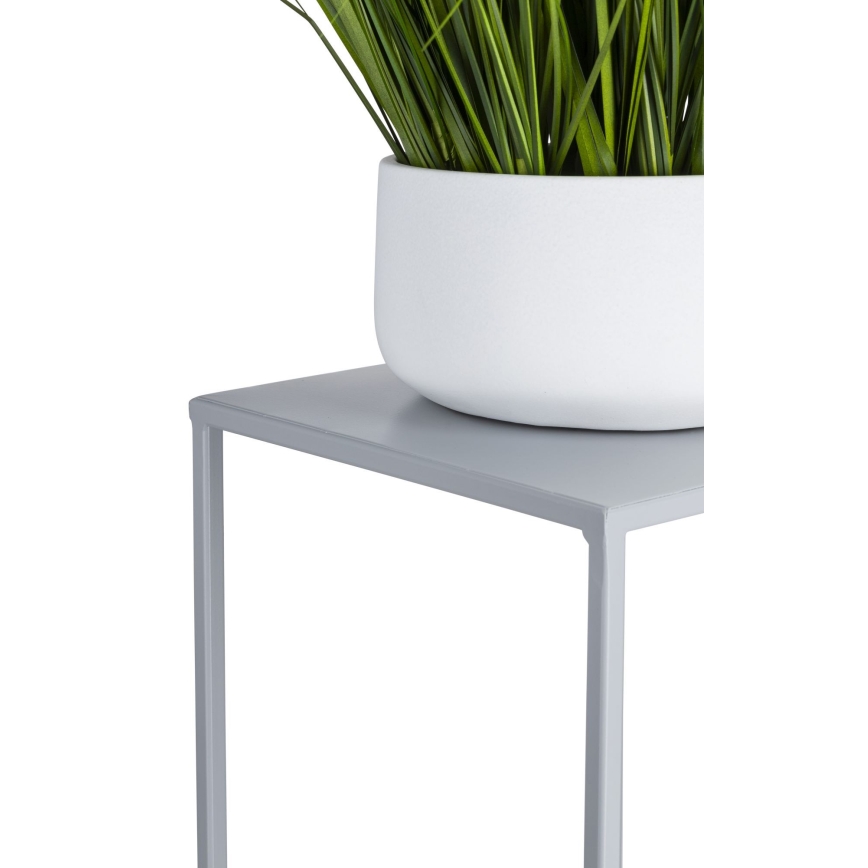 Blomställ 70x24 cm grå