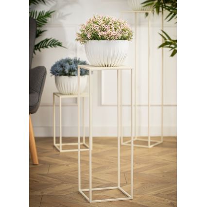 Blomställ 70x24 cm grädde