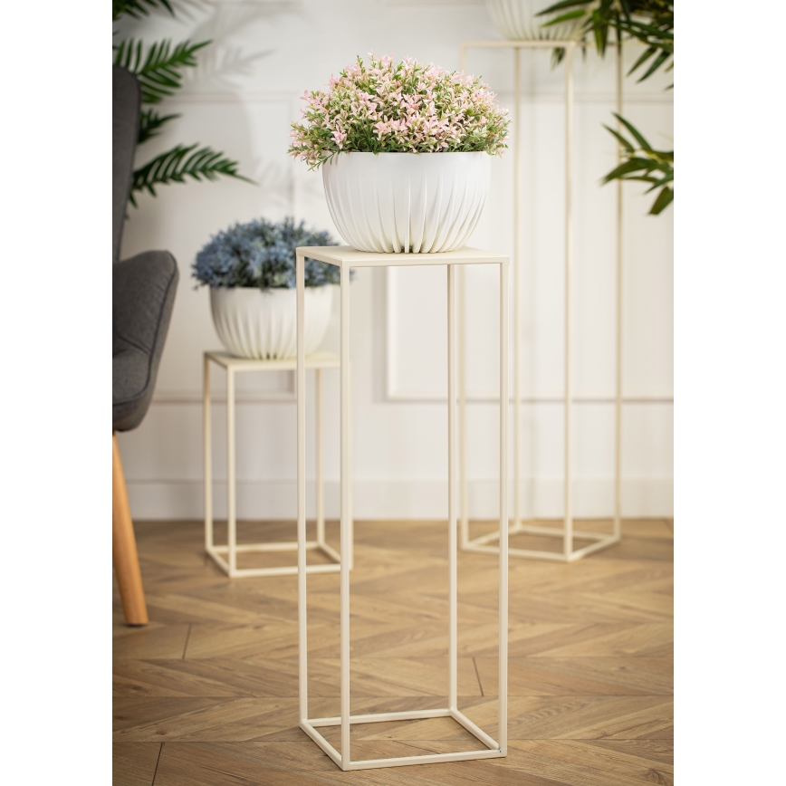 Blomställ 70x24 cm grädde