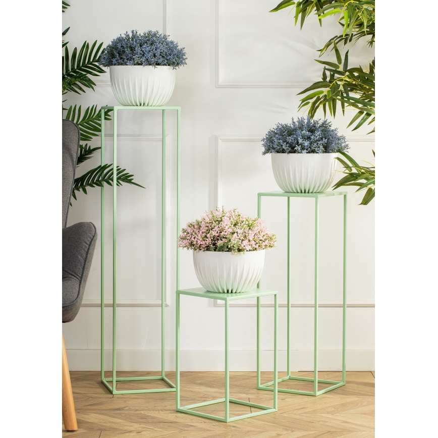 Blomställ 70x24 cm Ljusgrön