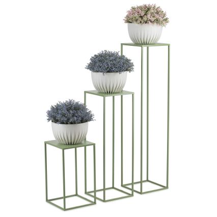 Blomställ 70x24 cm mörkgrön