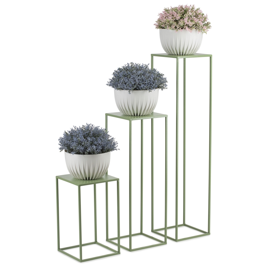 Blomställ 70x24 cm mörkgrön
