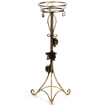 Blomställ 95x38 cm guld