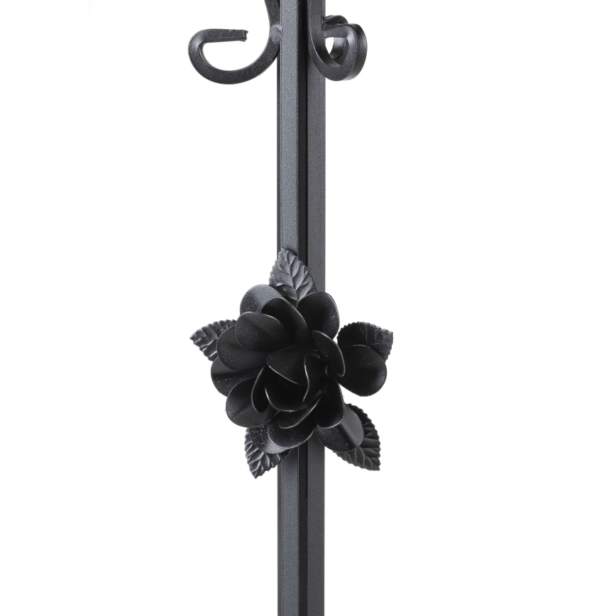 Blomställ 95x39 cm svart