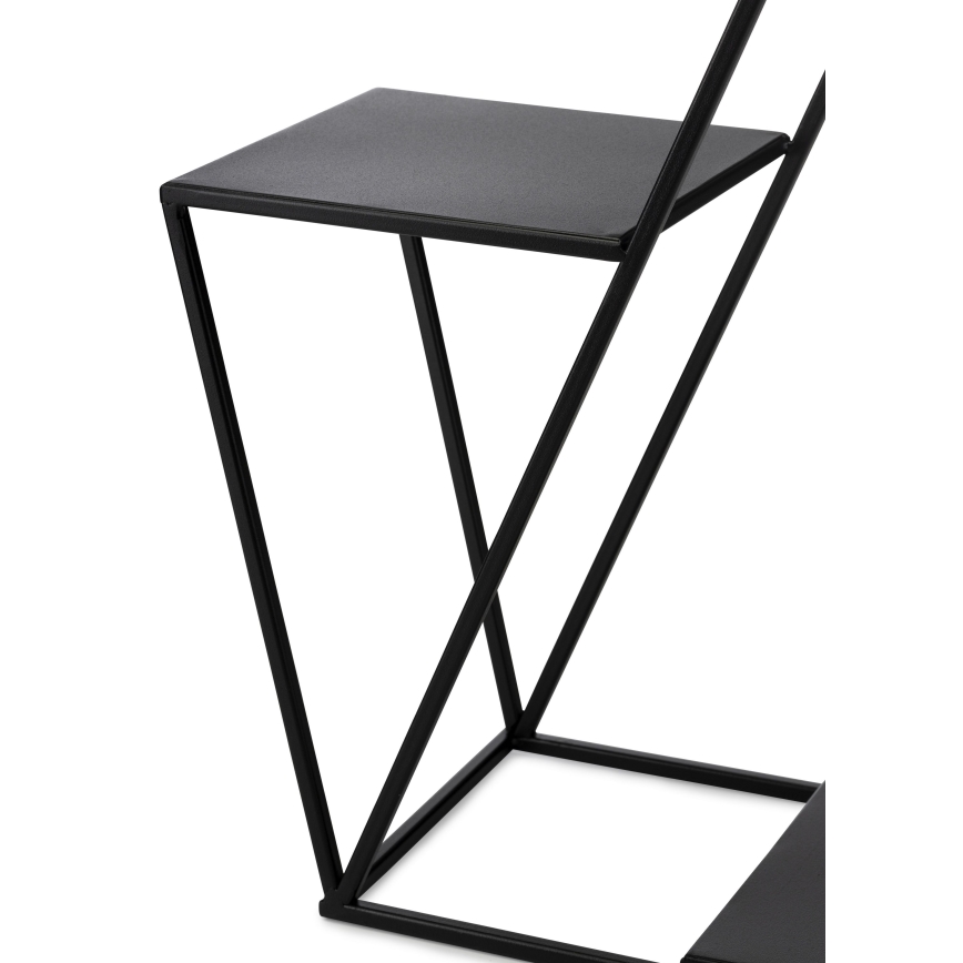 Blomställ 95x78 cm svart