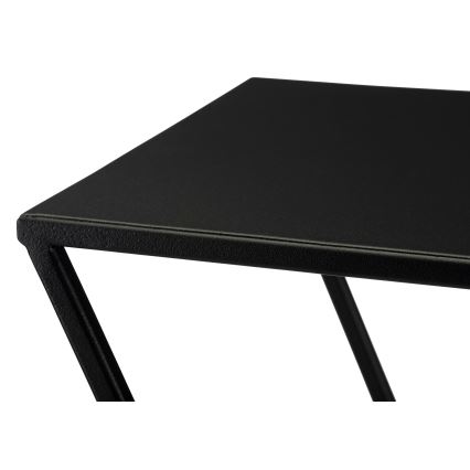 Blomställ 95x78 cm svart