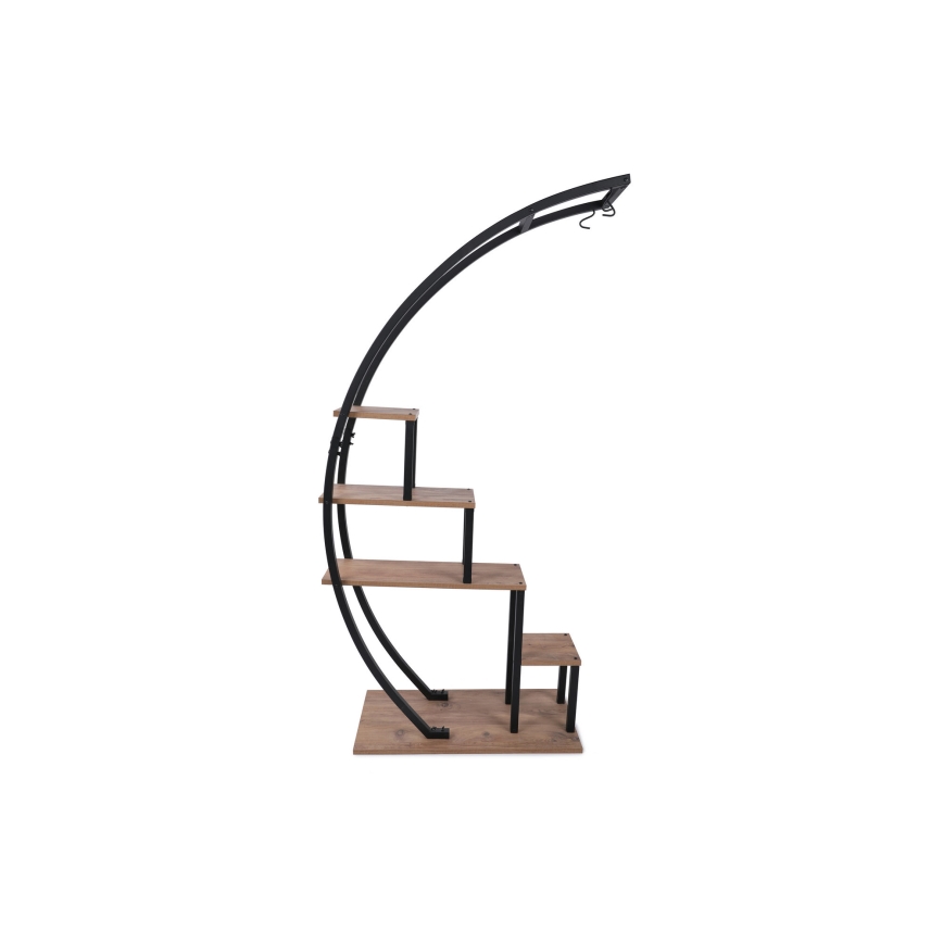 Blomställ GARDEN 180x85 cm brun/svart