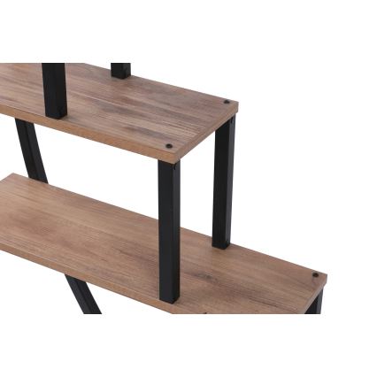 Blomställ GARDEN 180x85 cm brun/svart