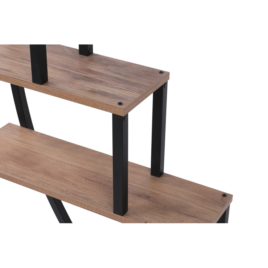 Blomställ GARDEN 180x85 cm brun/svart