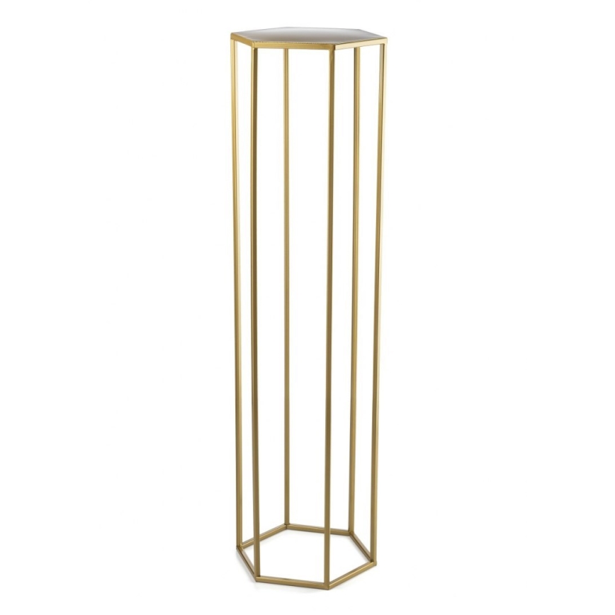 Blomsterställ 100x24 cm guld