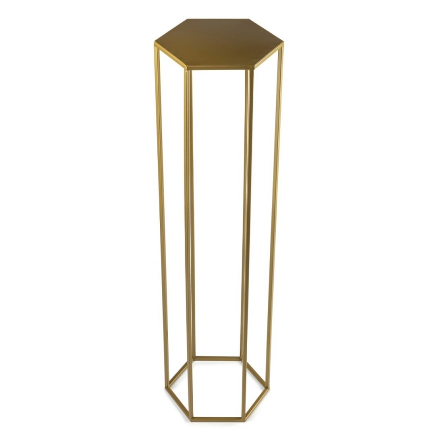 Blomsterställ 100x24 cm guld