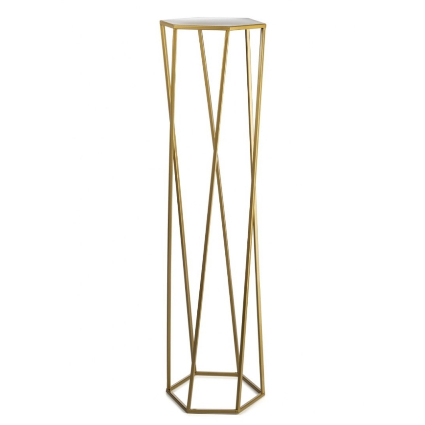 Blomsterställ 100x24 cm guld