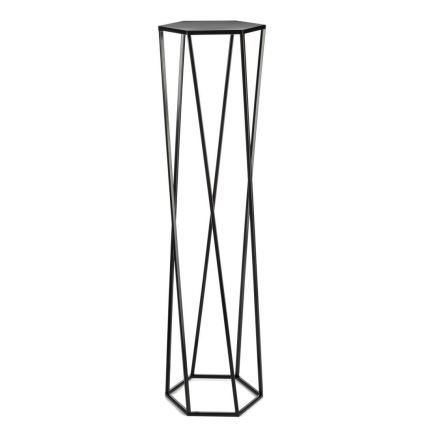 Blomsterställ 100x24 cm svart