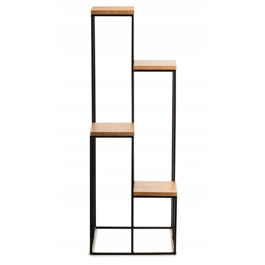 Blomsterställ 110x40 cm svart/brun