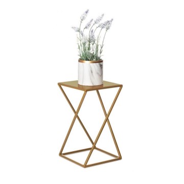 Blomsterställ 40x24 cm guld