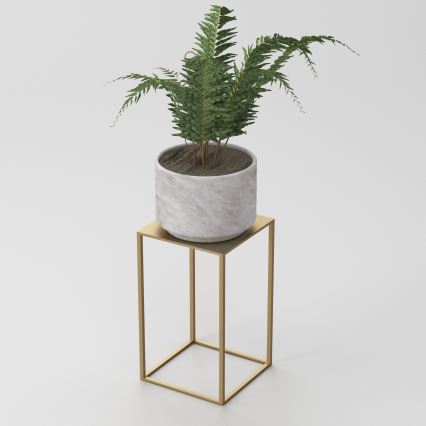 Blomsterställ 40x24 cm guld