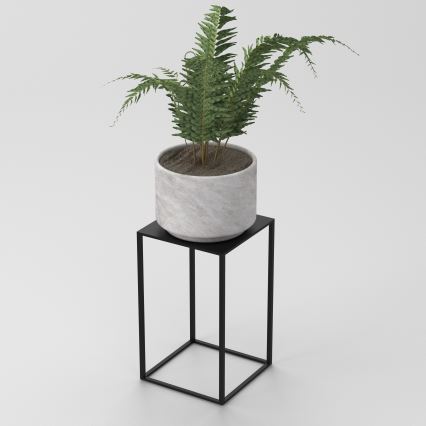 Blomsterställ 40x24 cm svart